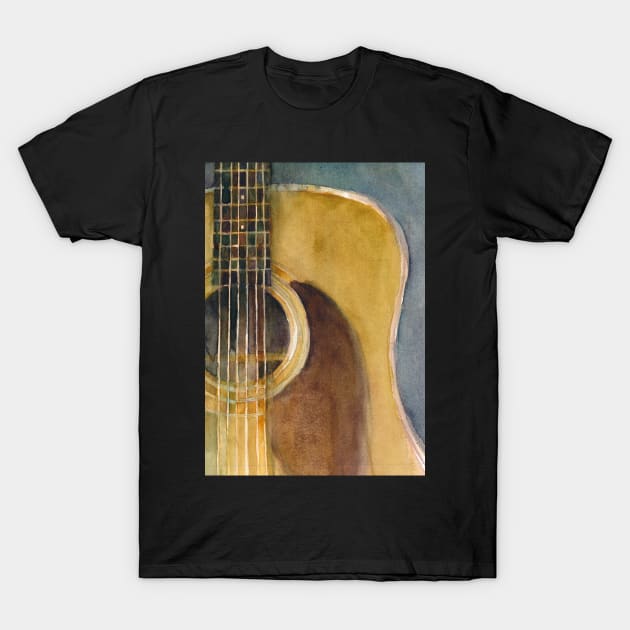 MARTIN GUITAR D-28 T-Shirt by dfrdesign